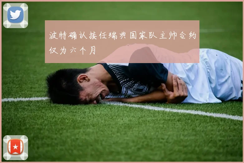 波特确认接任瑞典国家队主帅合约仅为六个月